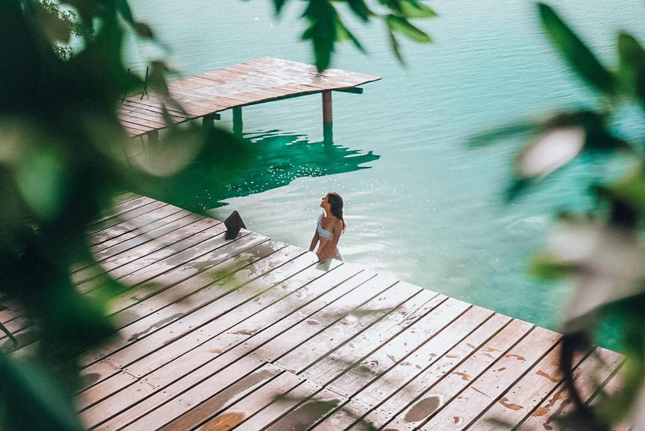 Hotel Awazul Bacalar Extérieur photo